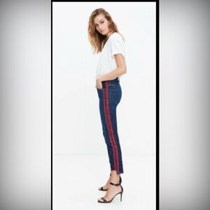 Mother Insider Crop Step Fray Jeans - Speed Racer
